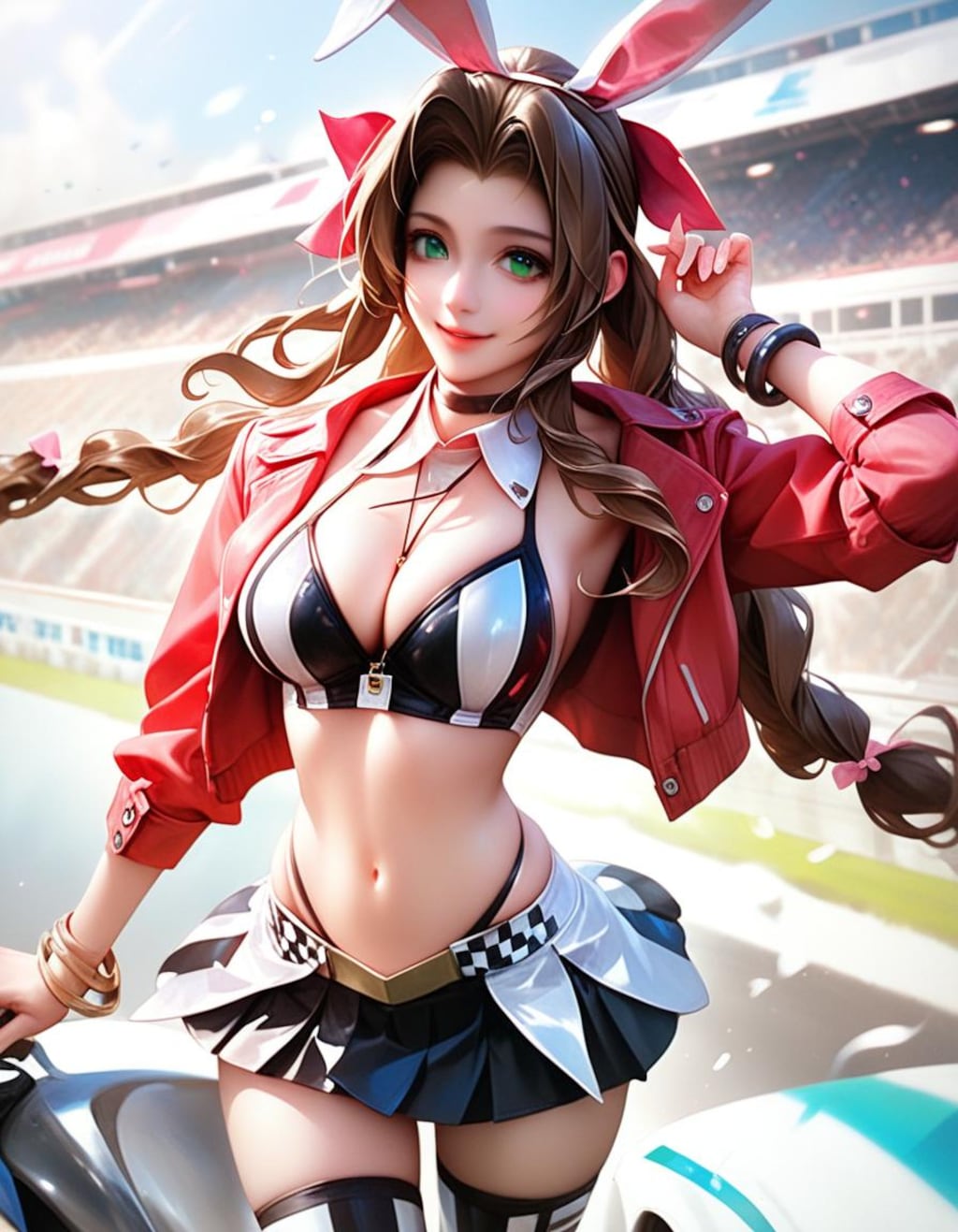 美巨乳レースクイーン　エアリス