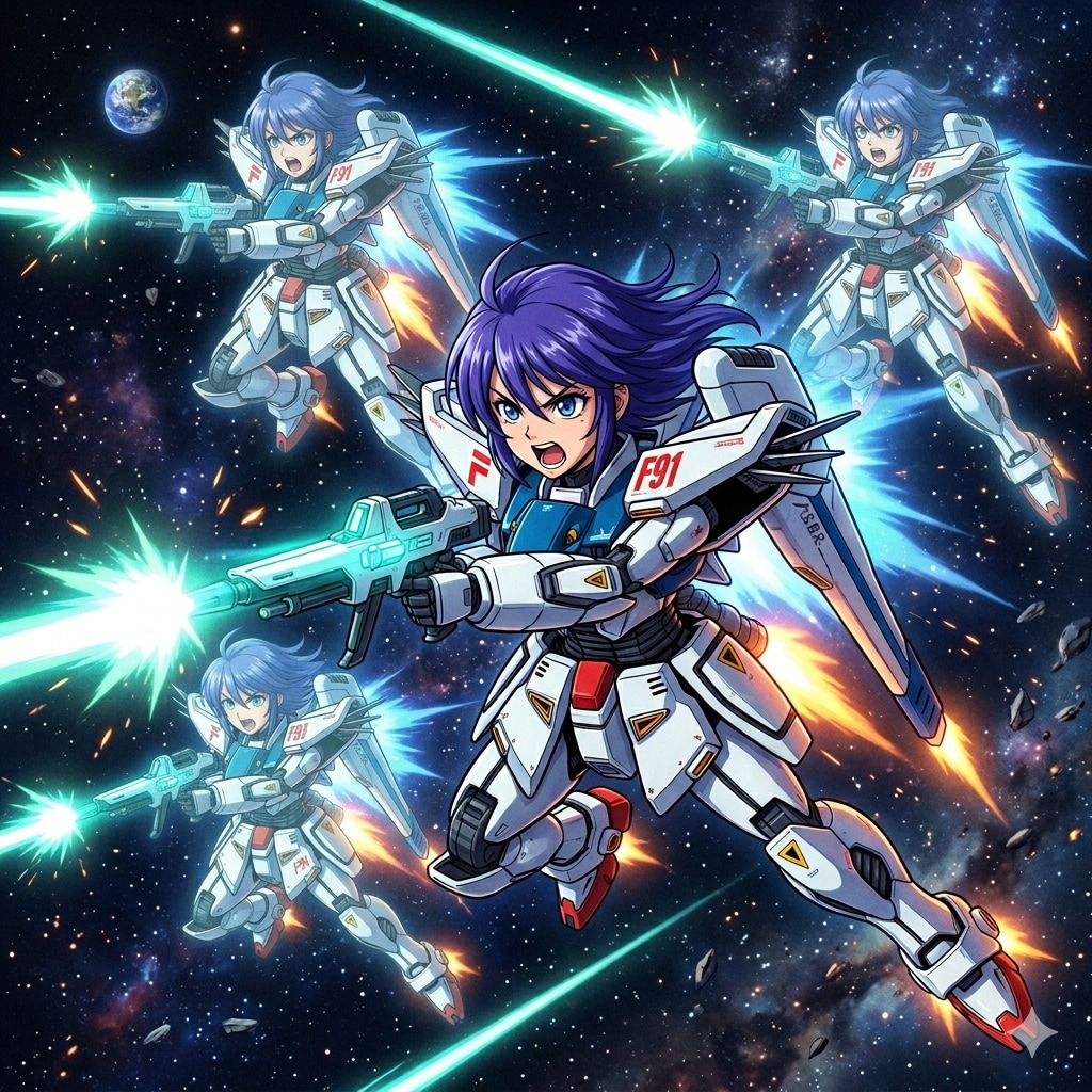 ガンダムF91少女
