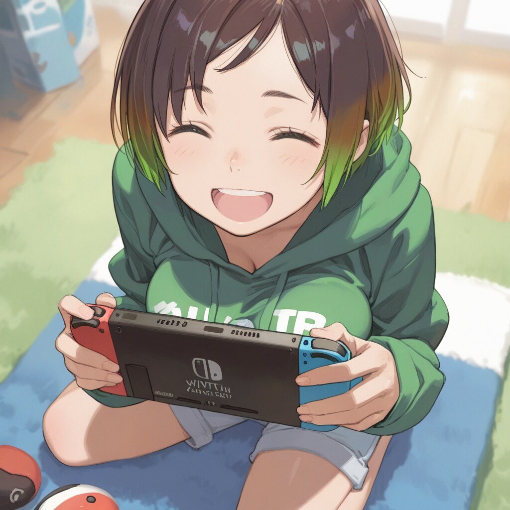 ぼくの勝ちぃ♪ぼく才能あるかも！