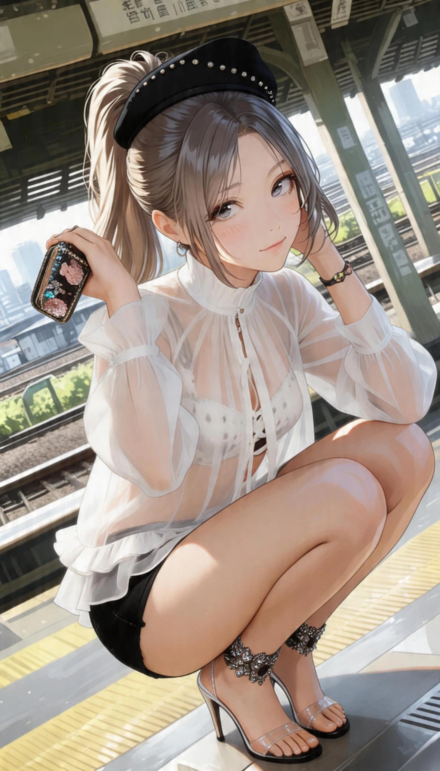 駅のホーム