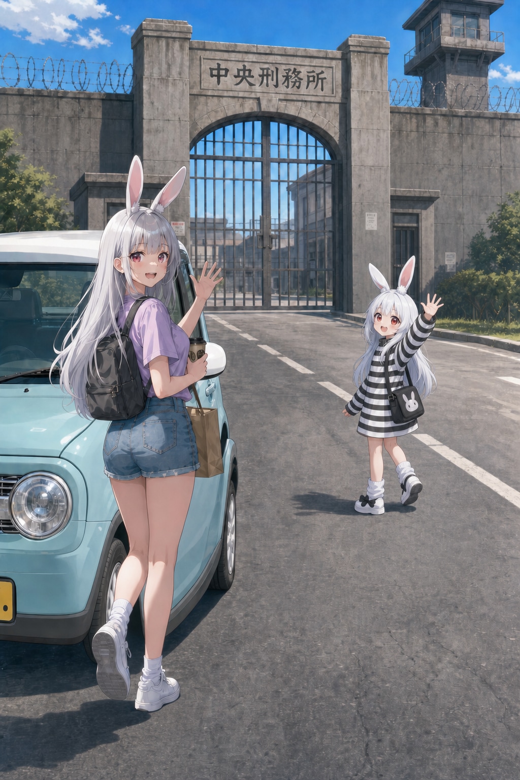 また一緒に遊ぶのです🎶🐰🐰✨