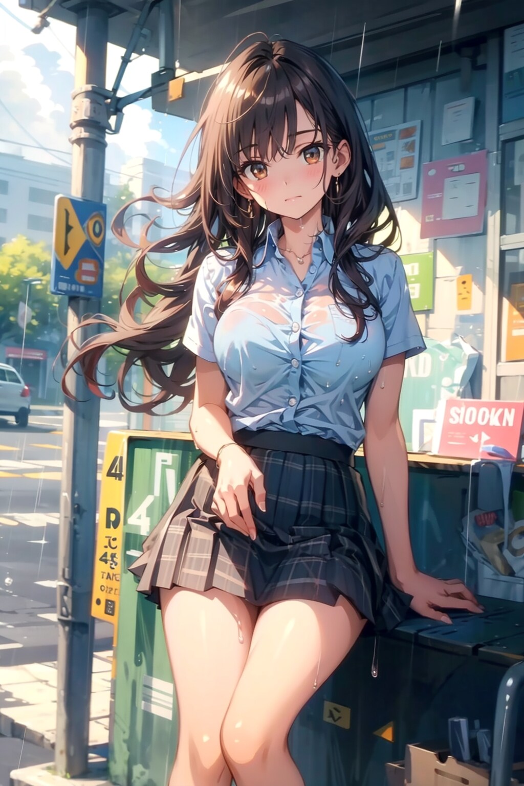 雨宿り