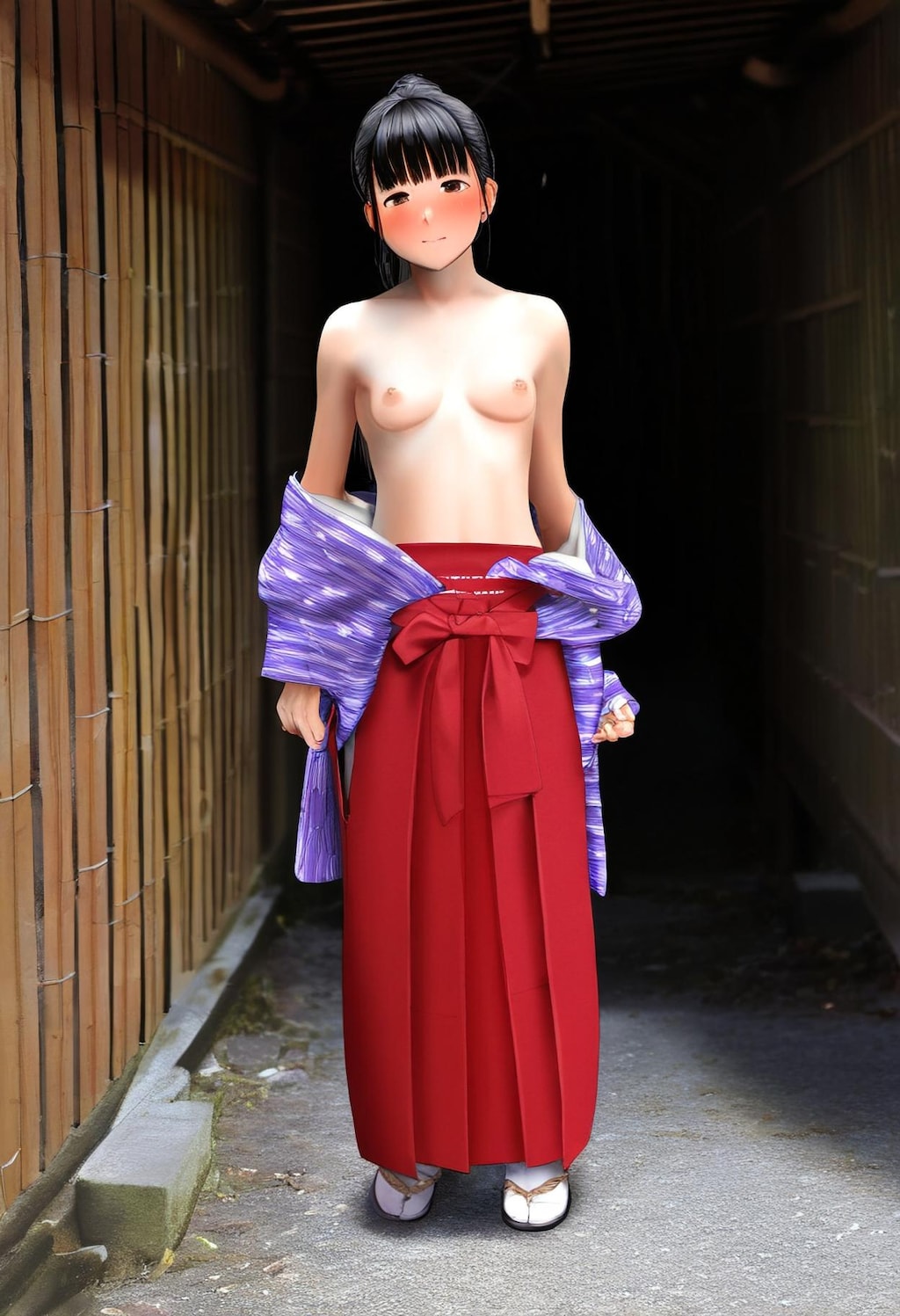 「いけません　こんなところでシたら見られてしまいます・・」