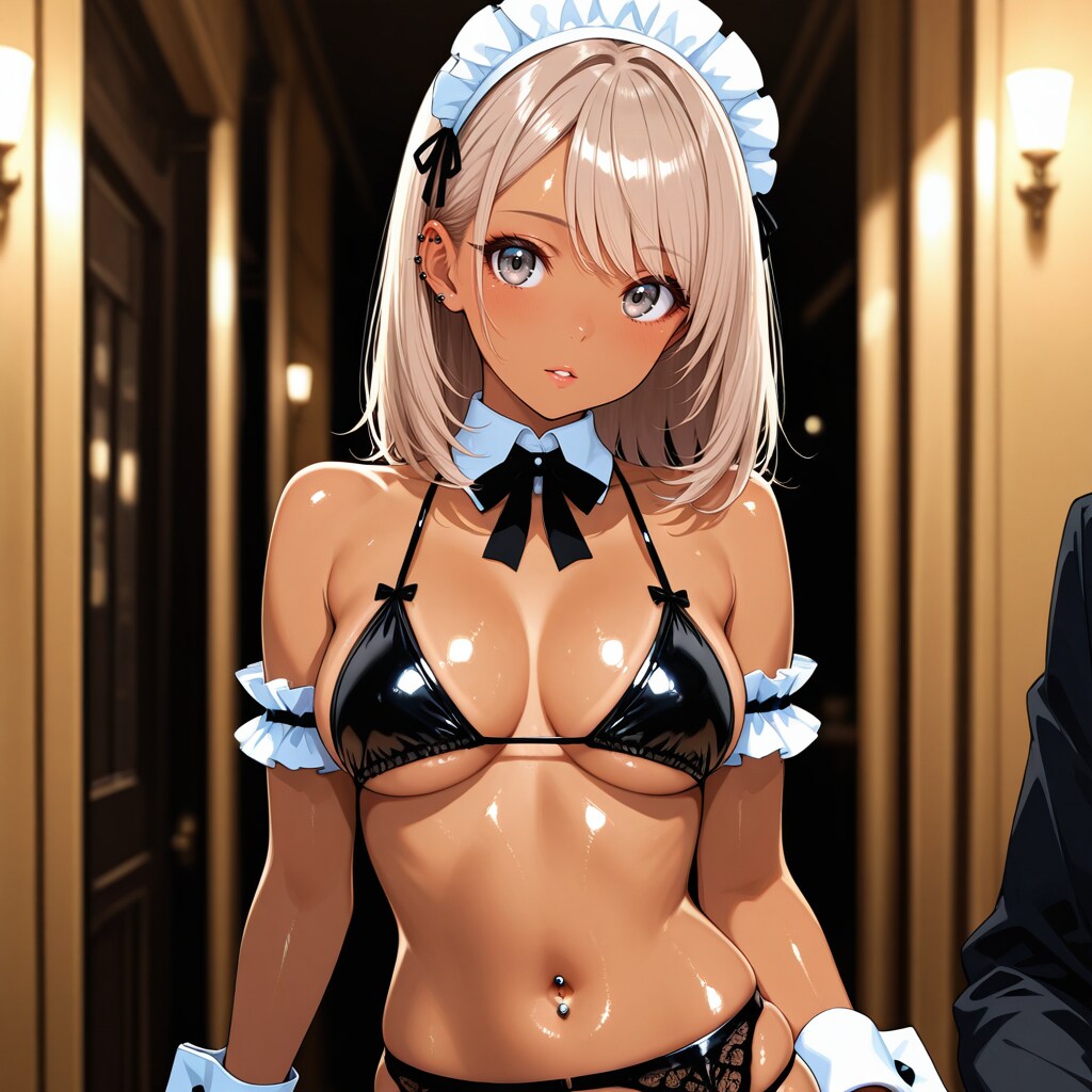 ビキニメイドの青山渚