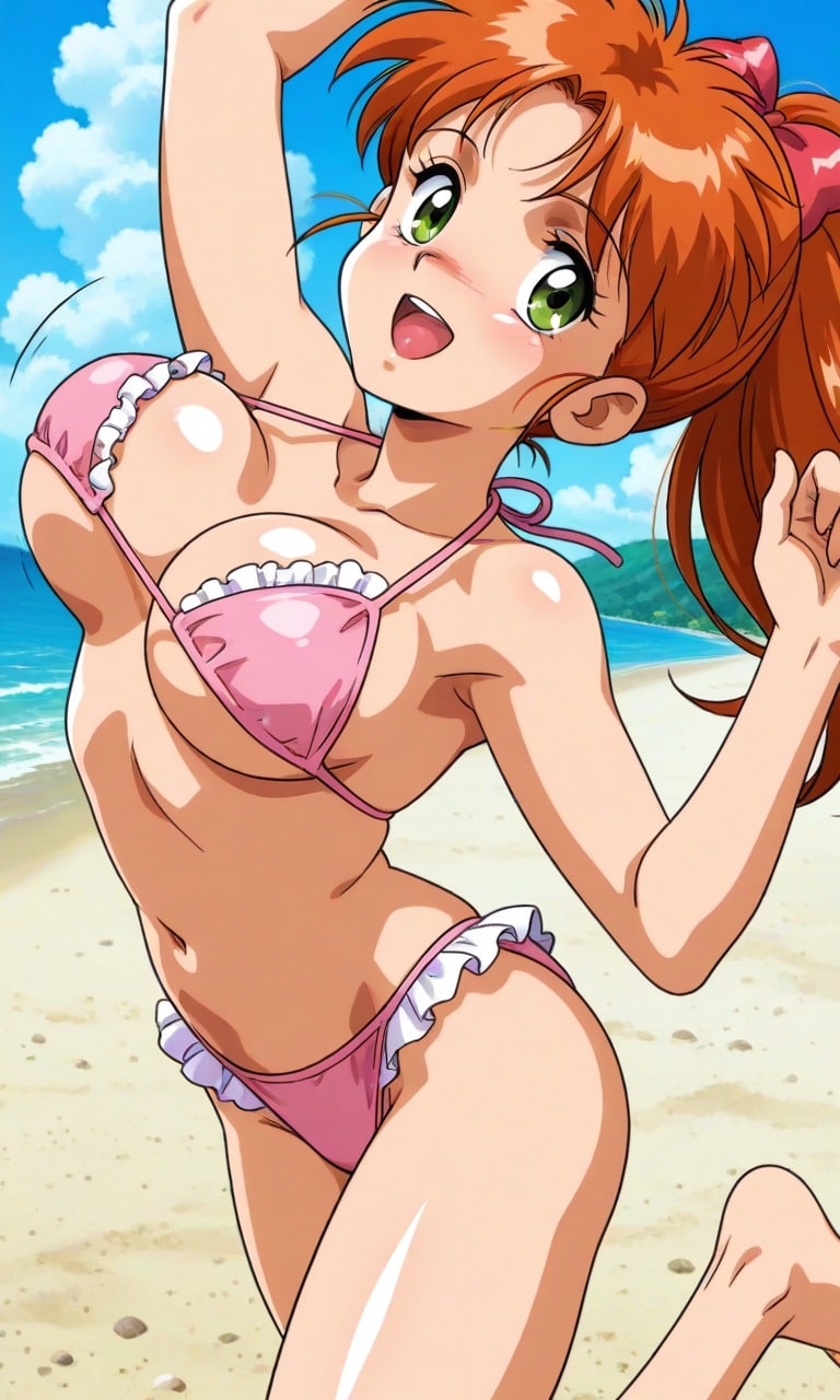水着の愛菜ちゃん