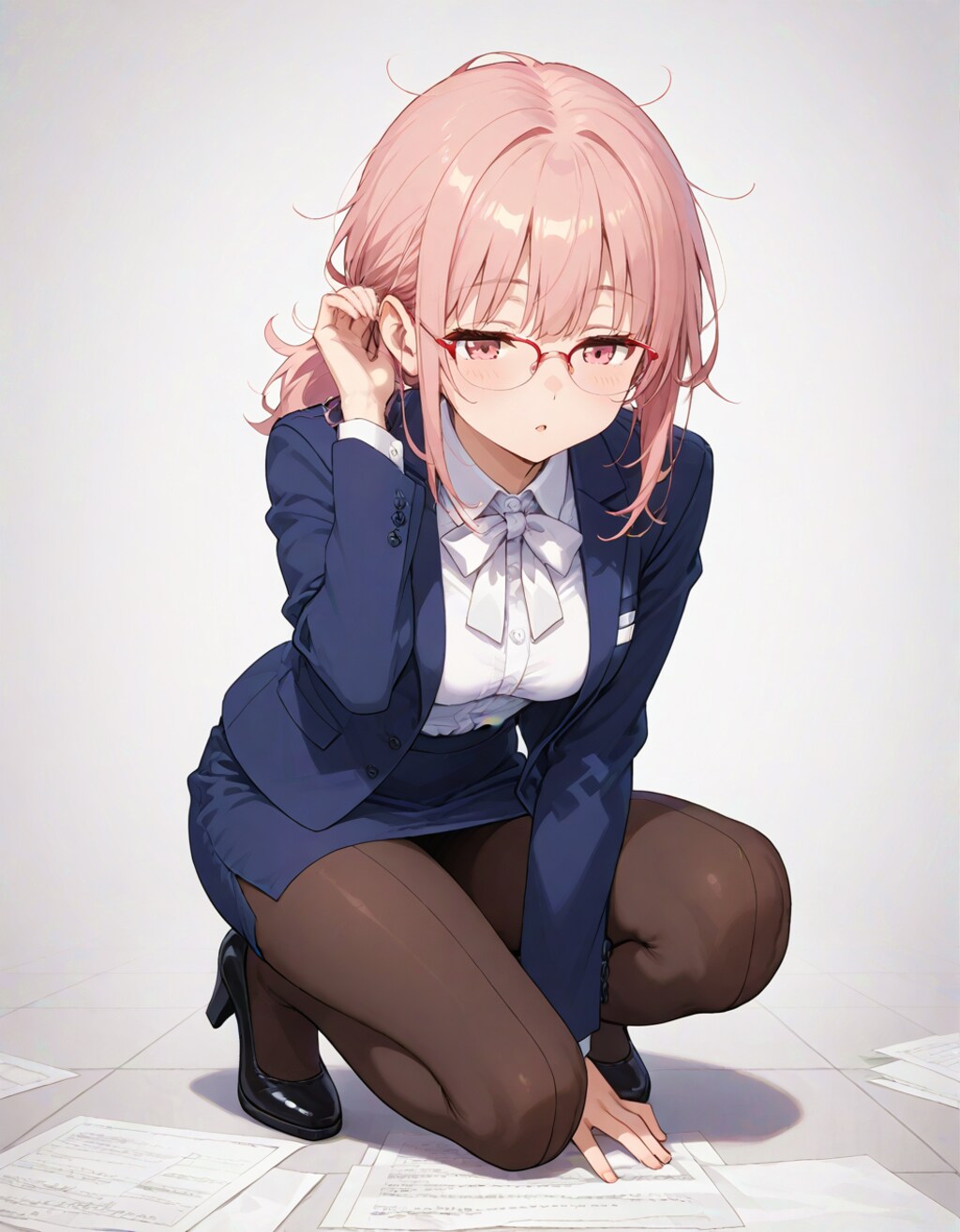 資料、落としちゃった。