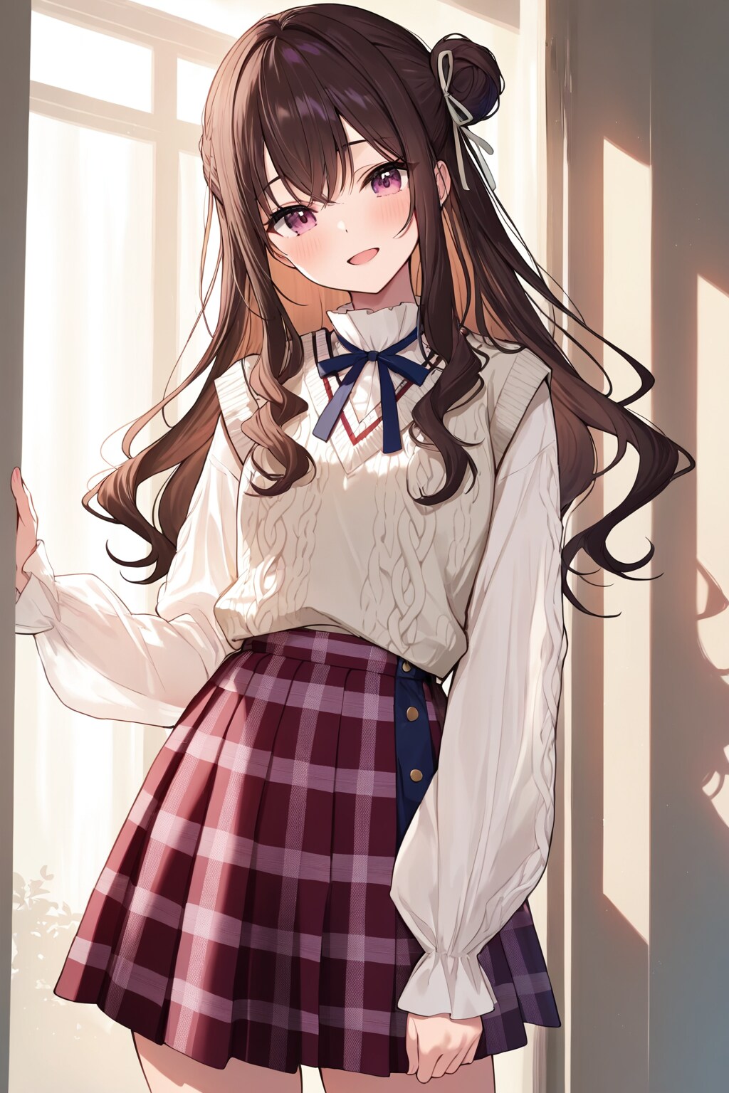 茶髪ちゃん