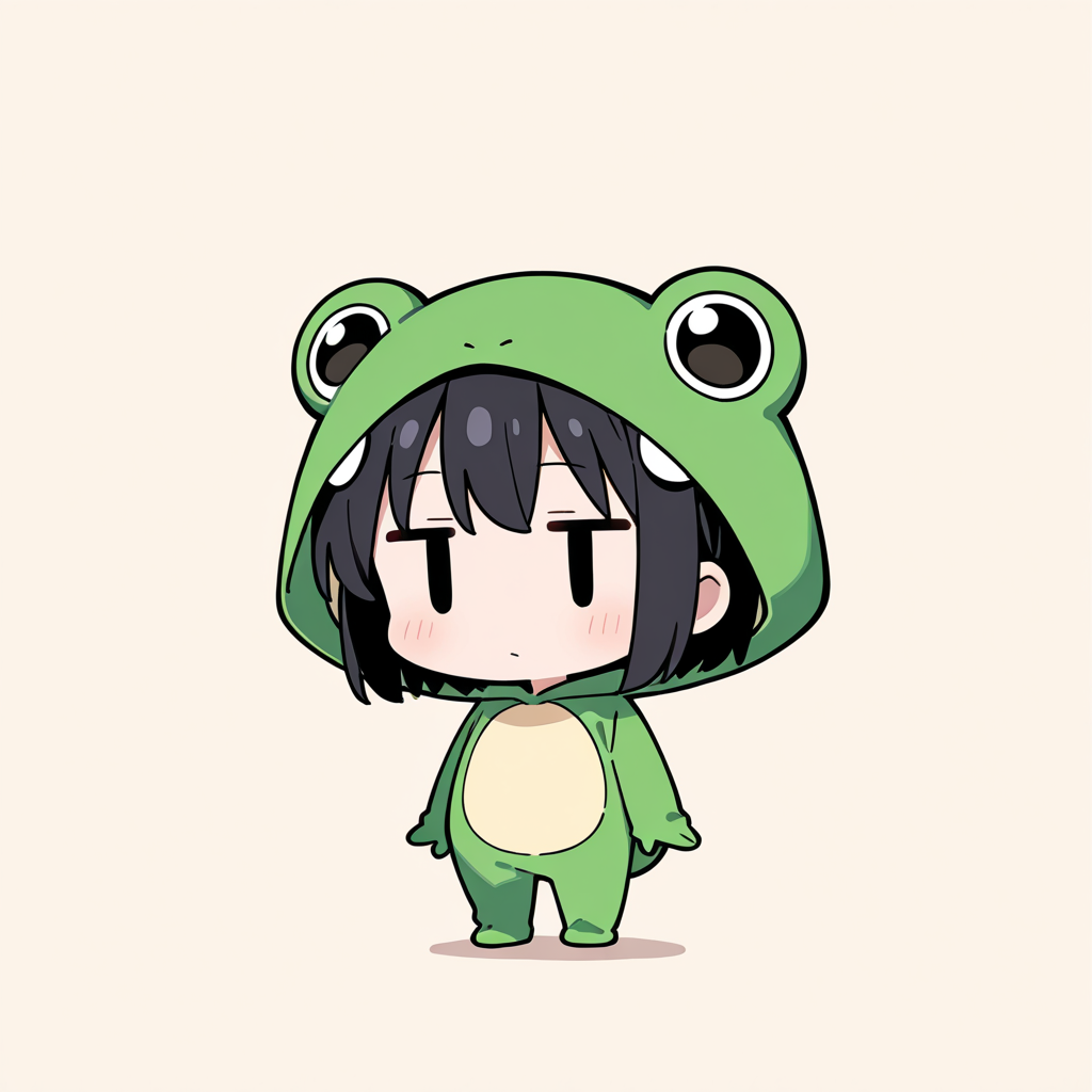 着ぐるみ着せ替え（カエル）