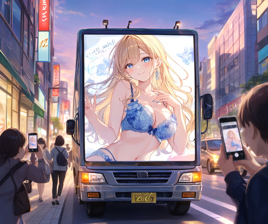 下着の広告