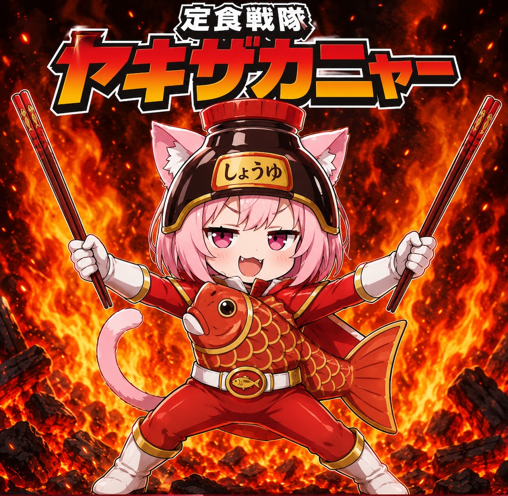 定食戦隊　ヤキザカニャー！！