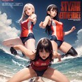 海の日に彩る美しきビーチバレーガールズ 2枚目