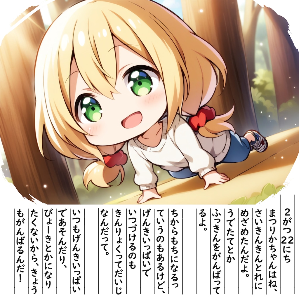 【絵日記】きんとれするよ～