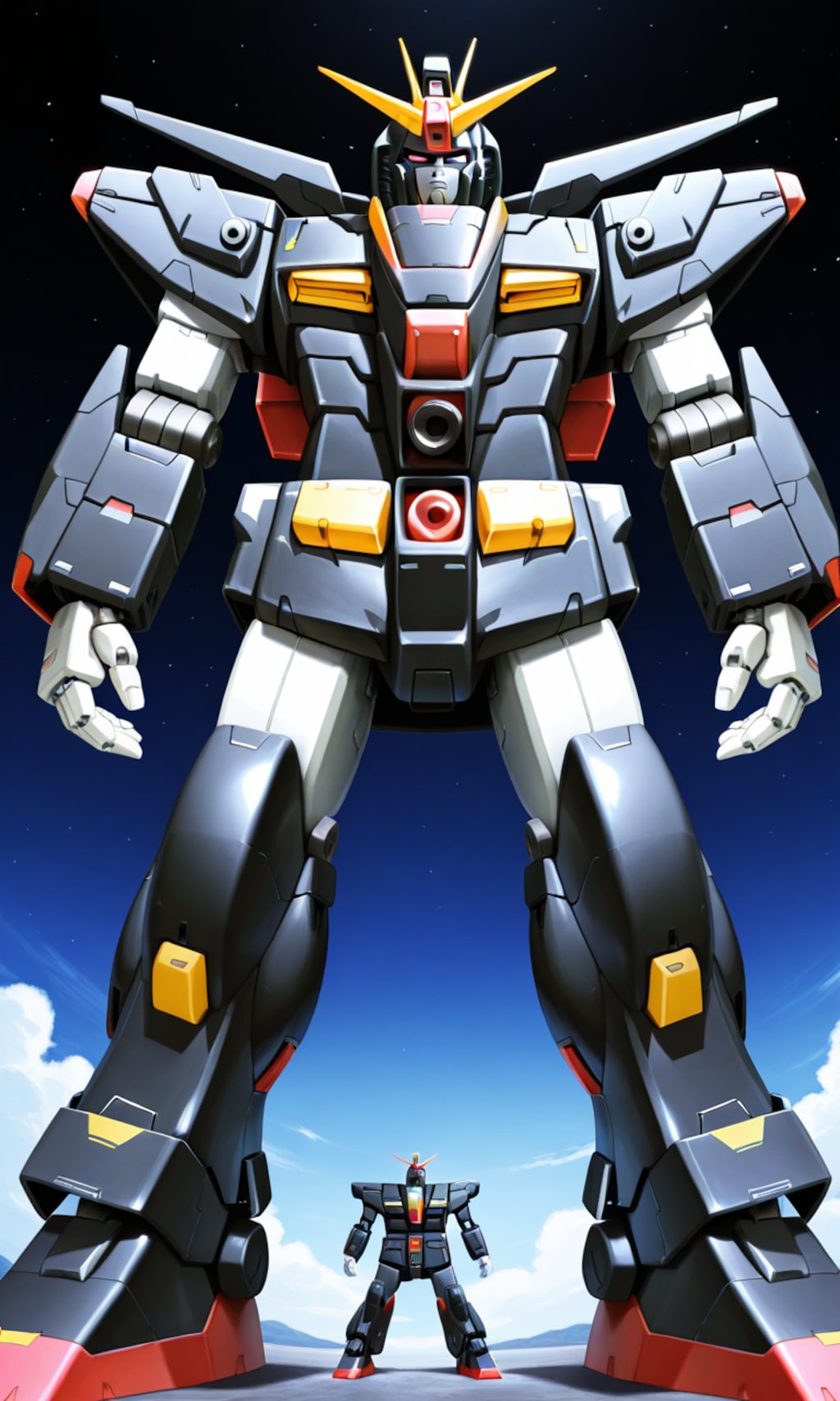 PixAI LoRAでサイコガンダム！