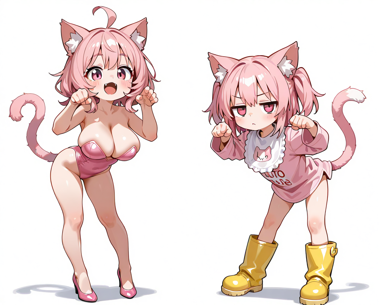 どっちのねこがいいにゃ？？？