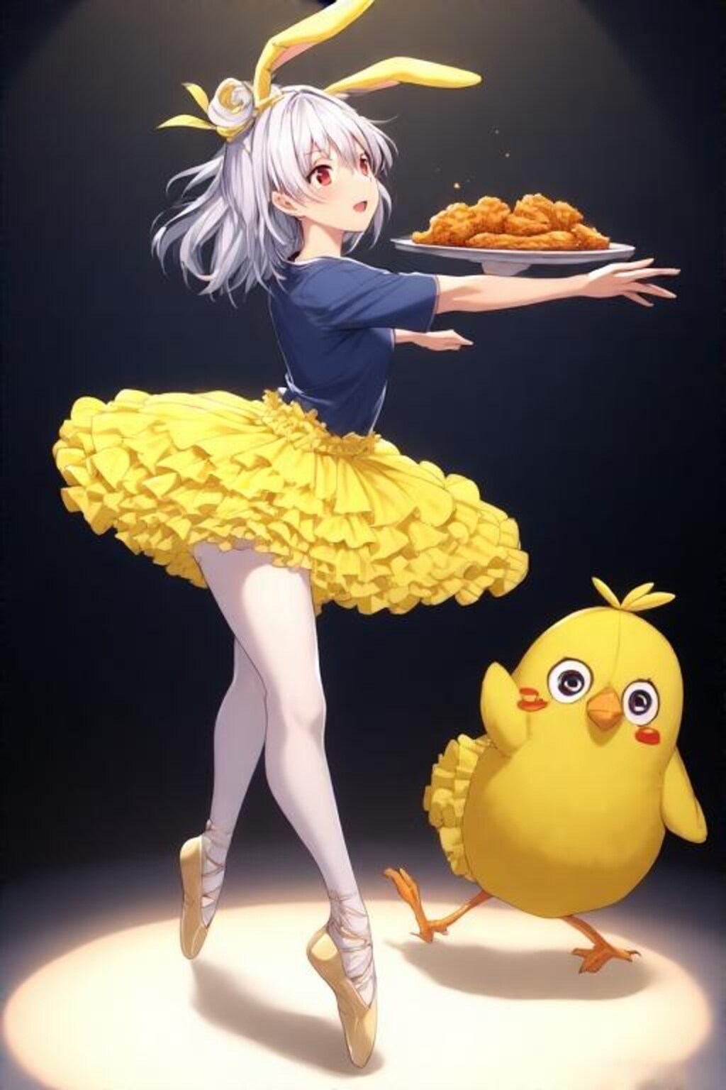 バレエ踊るプリマ