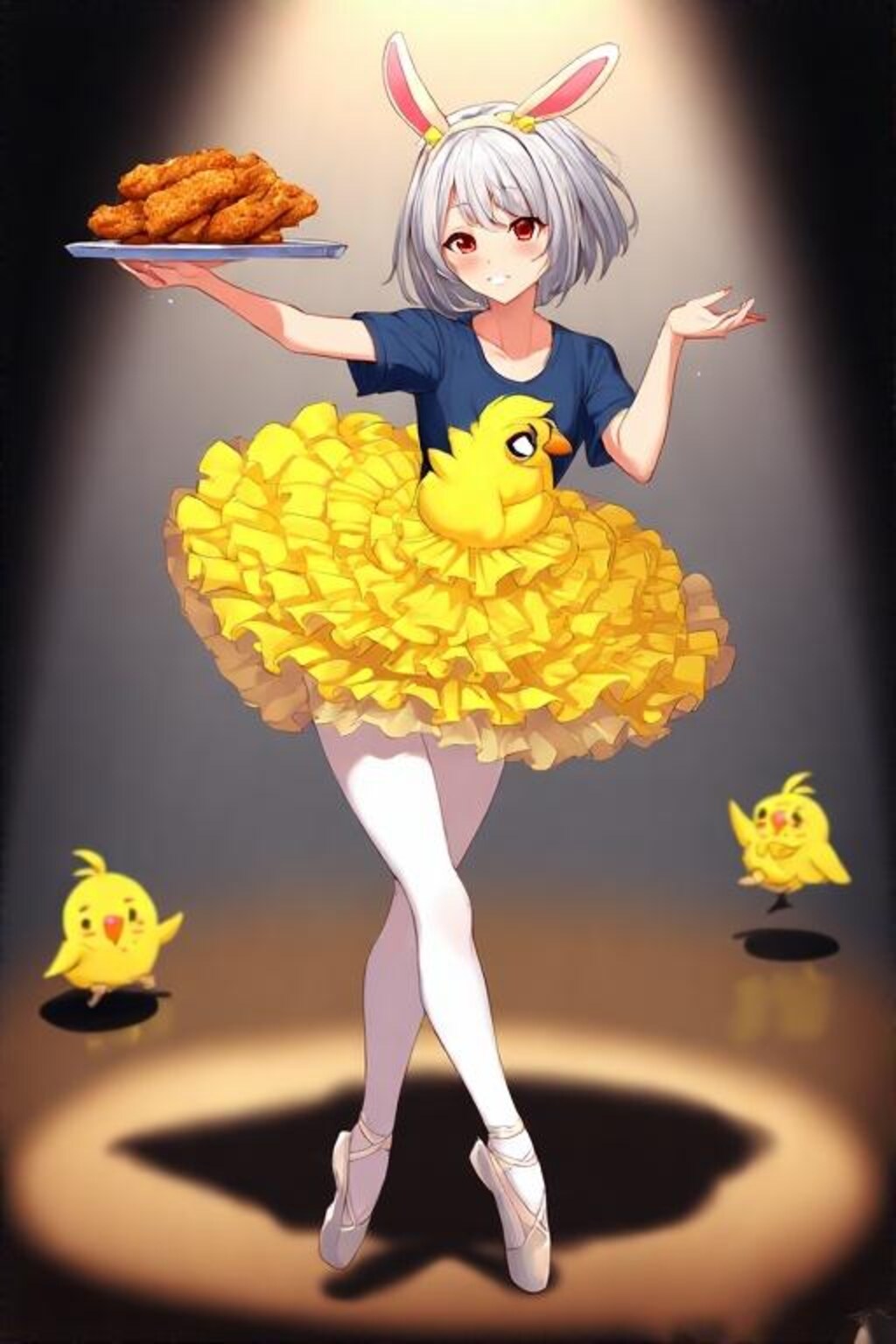 バレエ踊るプリマ