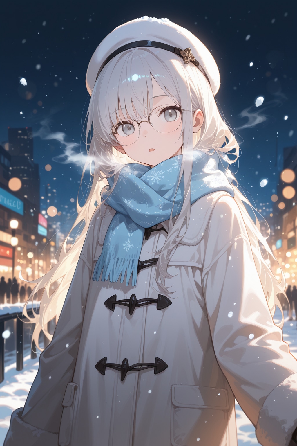 栞ちゃんとクリスマスの図書館デート