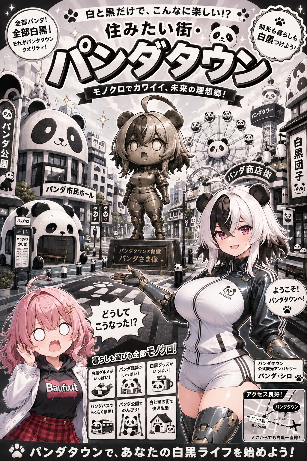 パンダタウンに住もう！