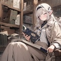 明星ヒマリの図書館での調べもの【ブルアカ・ヒマリ】 4枚目