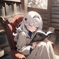 明星ヒマリの図書館での調べもの【ブルアカ・ヒマリ】 11枚目