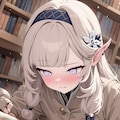 明星ヒマリの図書館での調べもの【ブルアカ・ヒマリ】 8枚目