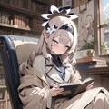明星ヒマリの図書館での調べもの【ブルアカ・ヒマリ】 2枚目