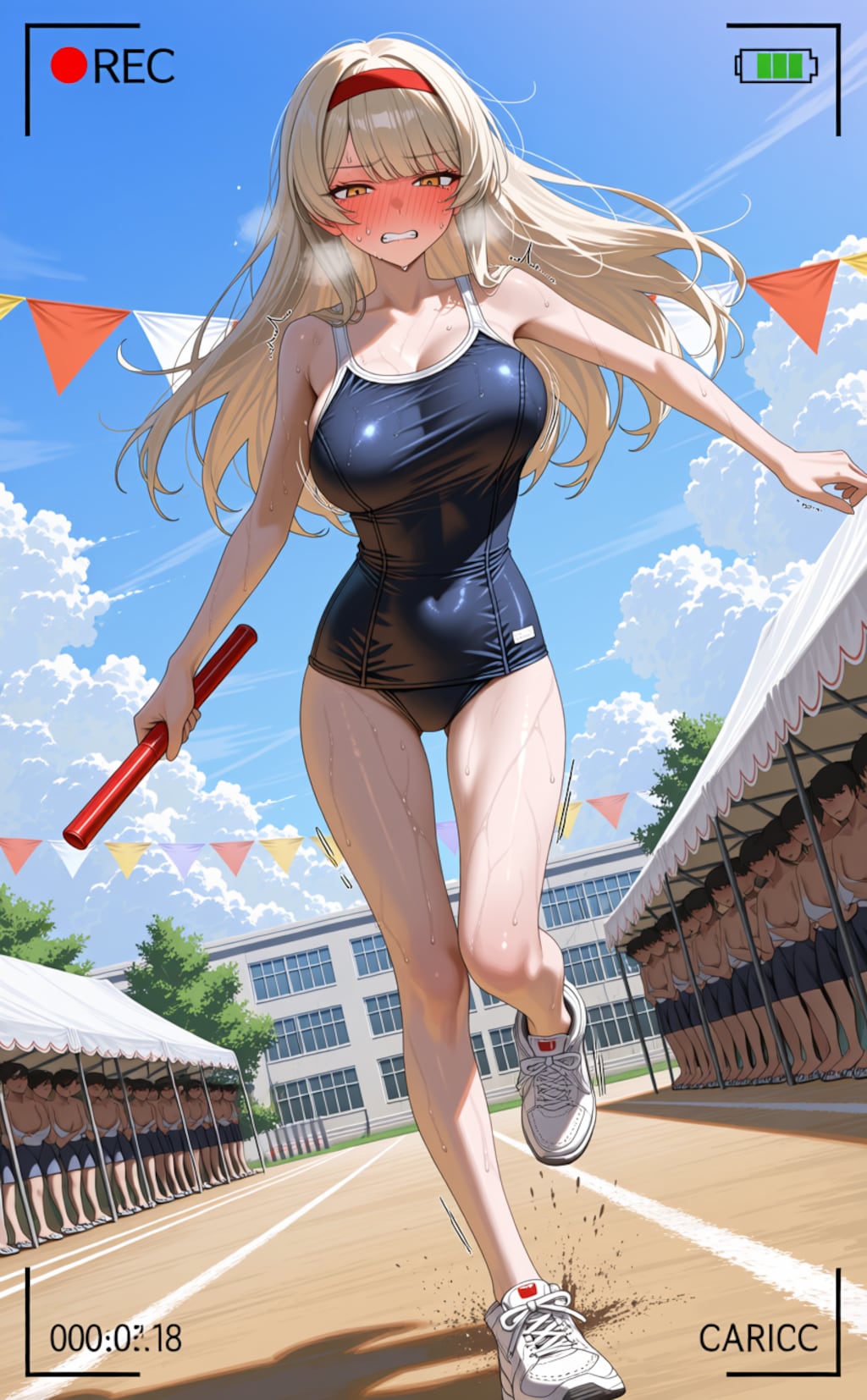 部対抗リレー