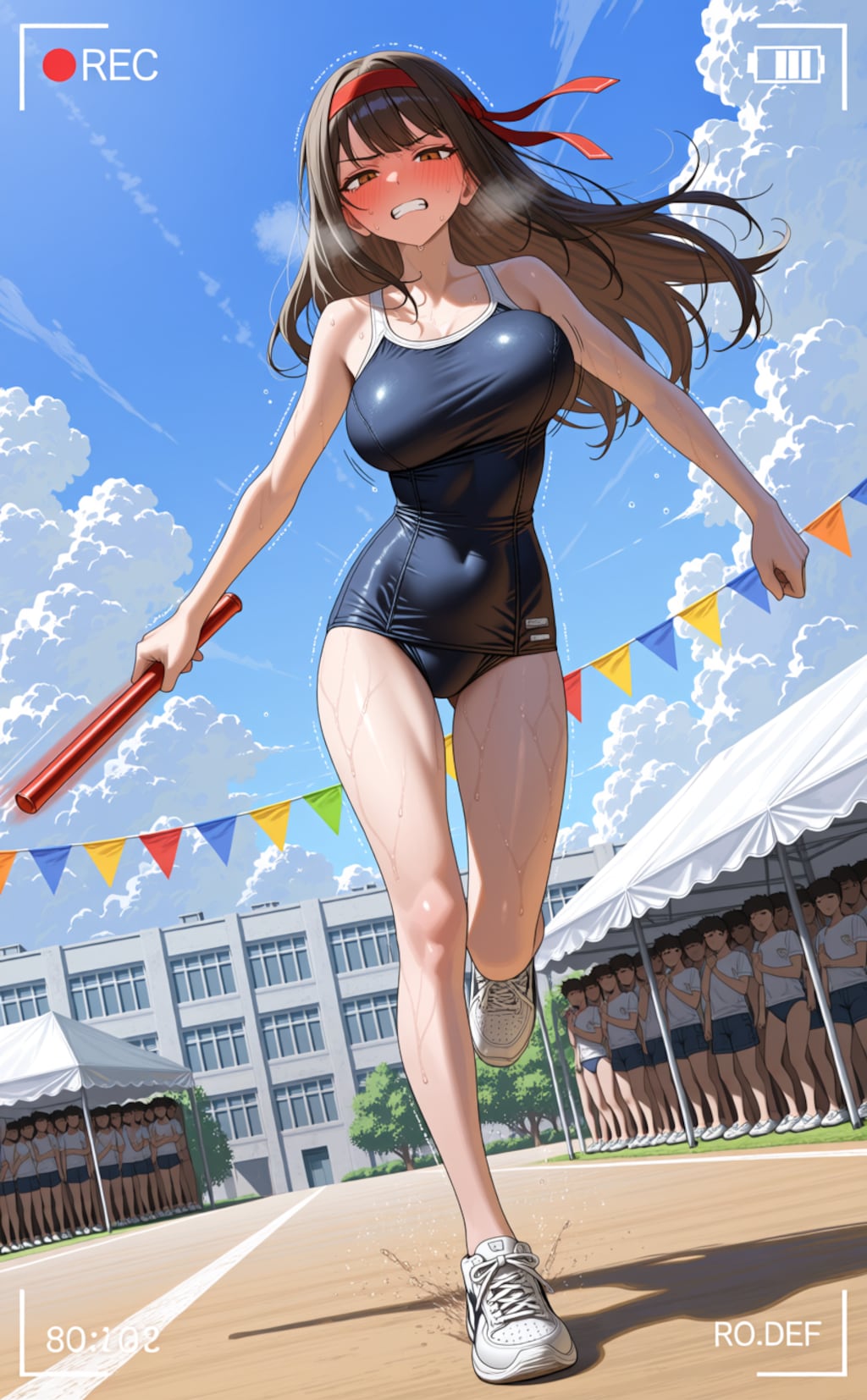 部対抗リレー