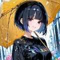 雨の日の女の子 2025　その１１ 4枚目