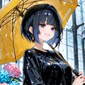 雨の日の女の子 2025　その１１ 2枚目