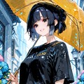 雨の日の女の子 2025　その１１ 3枚目