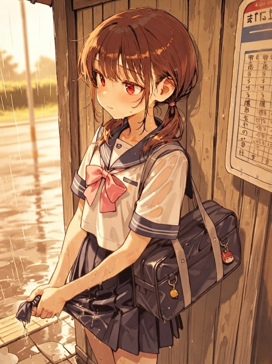 雨宿り