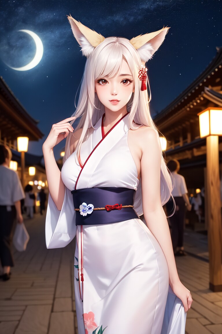浴衣狐