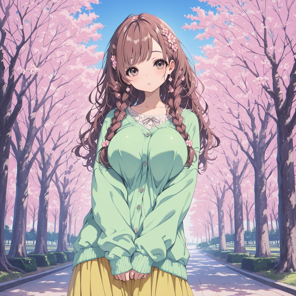 春コーデ