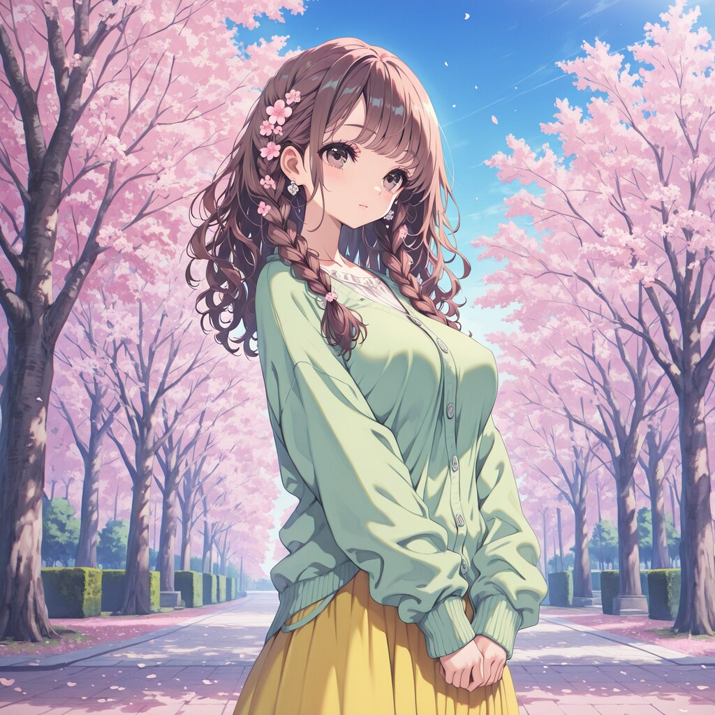 春コーデ