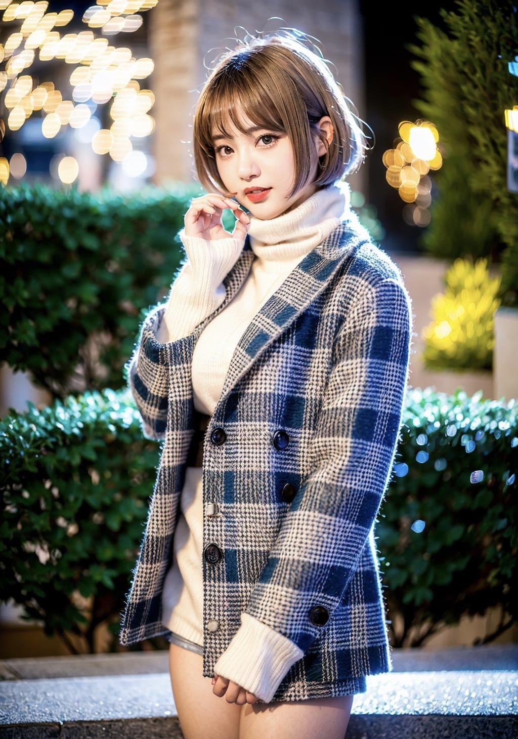 待った？
