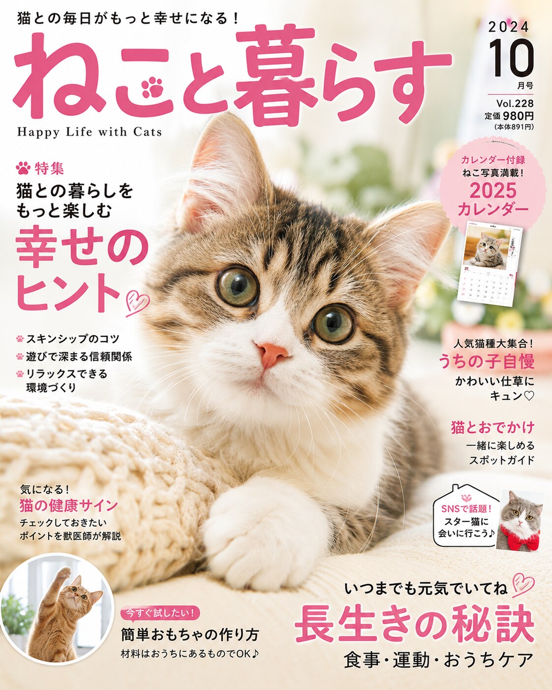 ペット雑誌の表紙 | の人気AIイラスト・グラビア