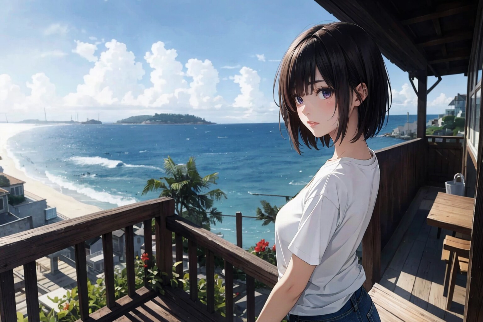 ちちぷい夏休み2025 3 | の人気AIイラスト・グラビア