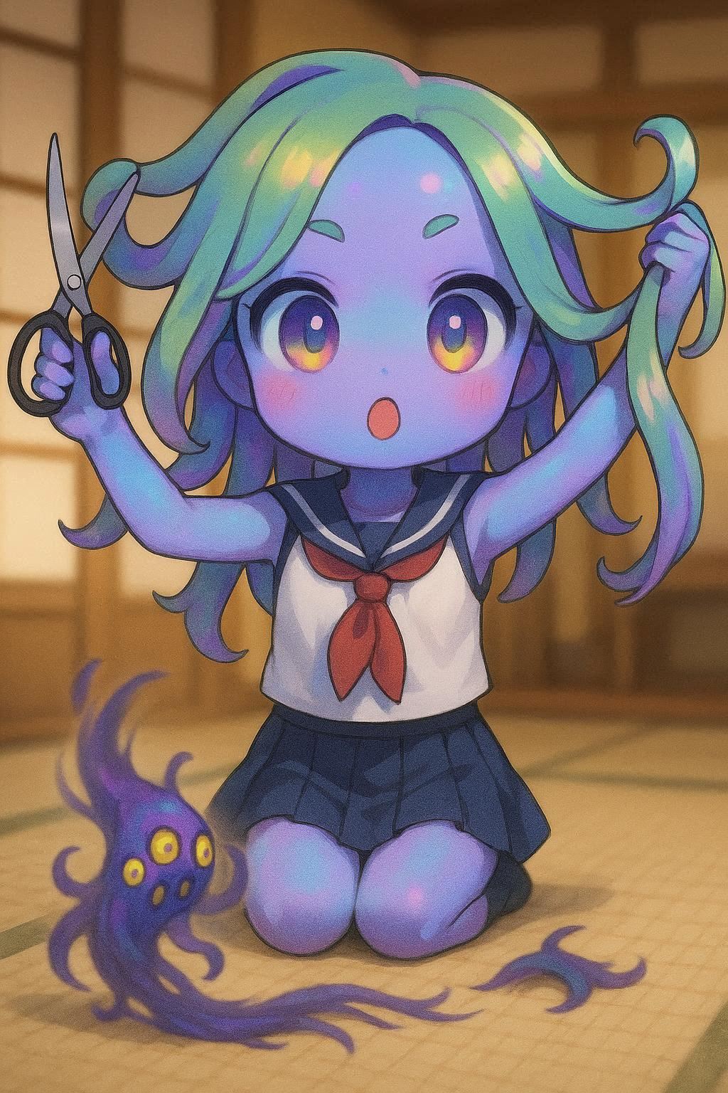 ヨグ=散髪