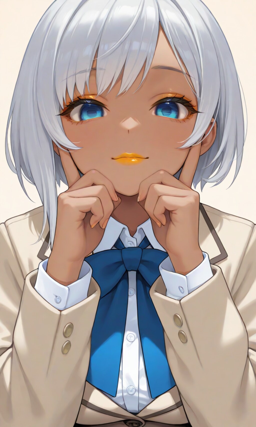 リップカラーだけでもあたたかく