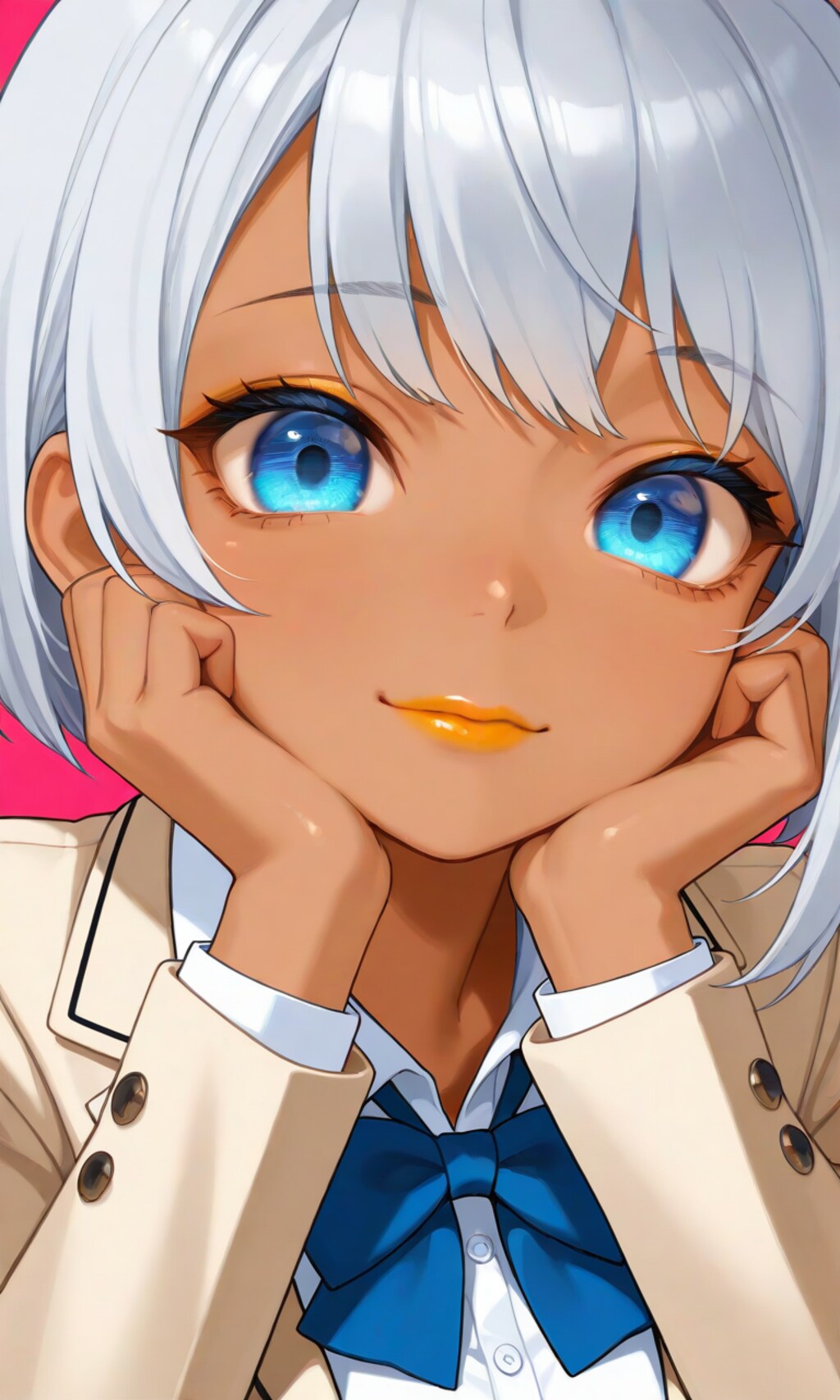 リップカラーだけでもあたたかく