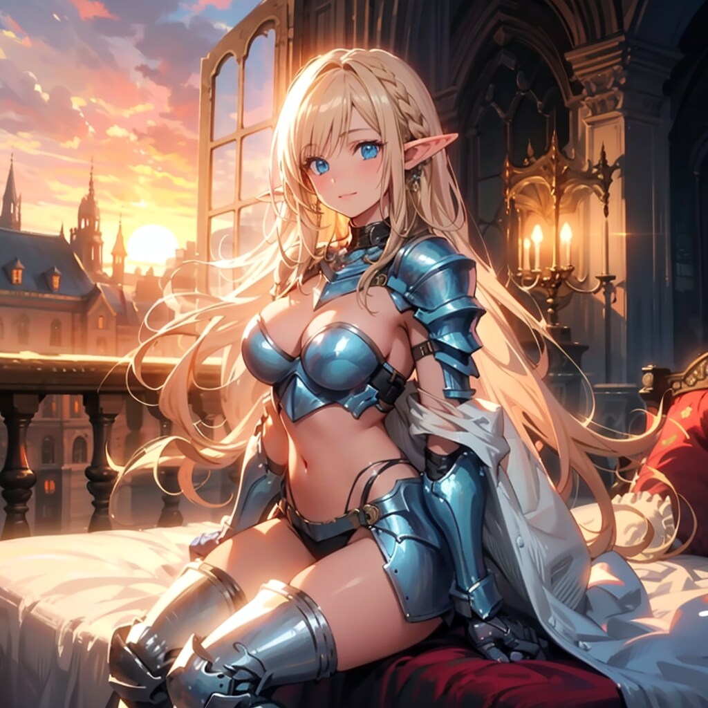 エルフ×戦士