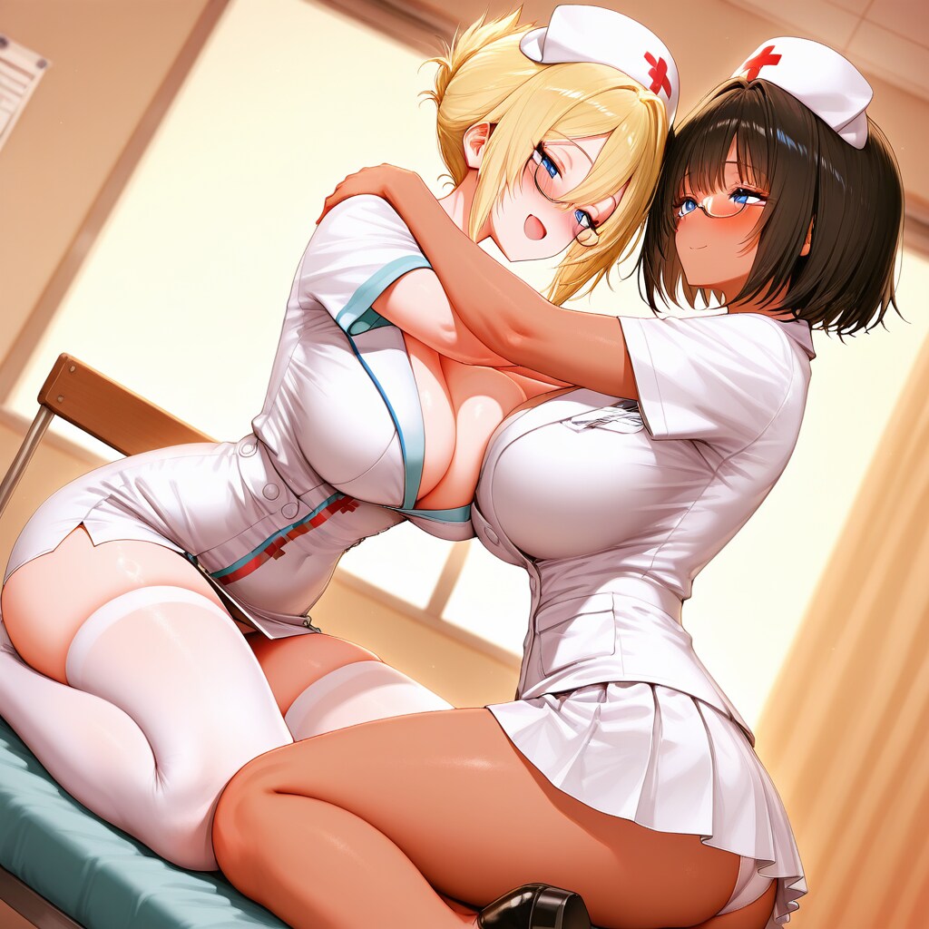 私達が模範を示しますね♡