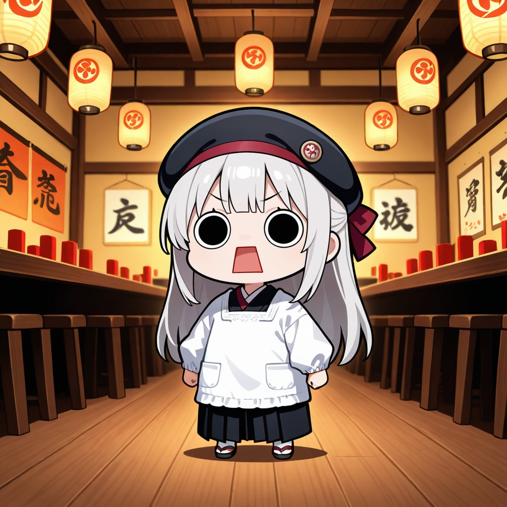 摩訶不思議食堂の看板娘えらいこっちゃ嬢 | の人気AIイラスト・グラビア