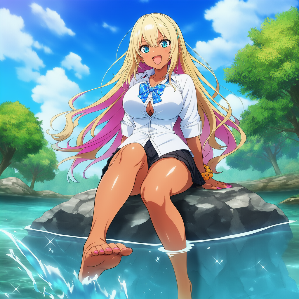 夏の川って良いよね