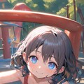 汗だくな小さな女の子 6枚目