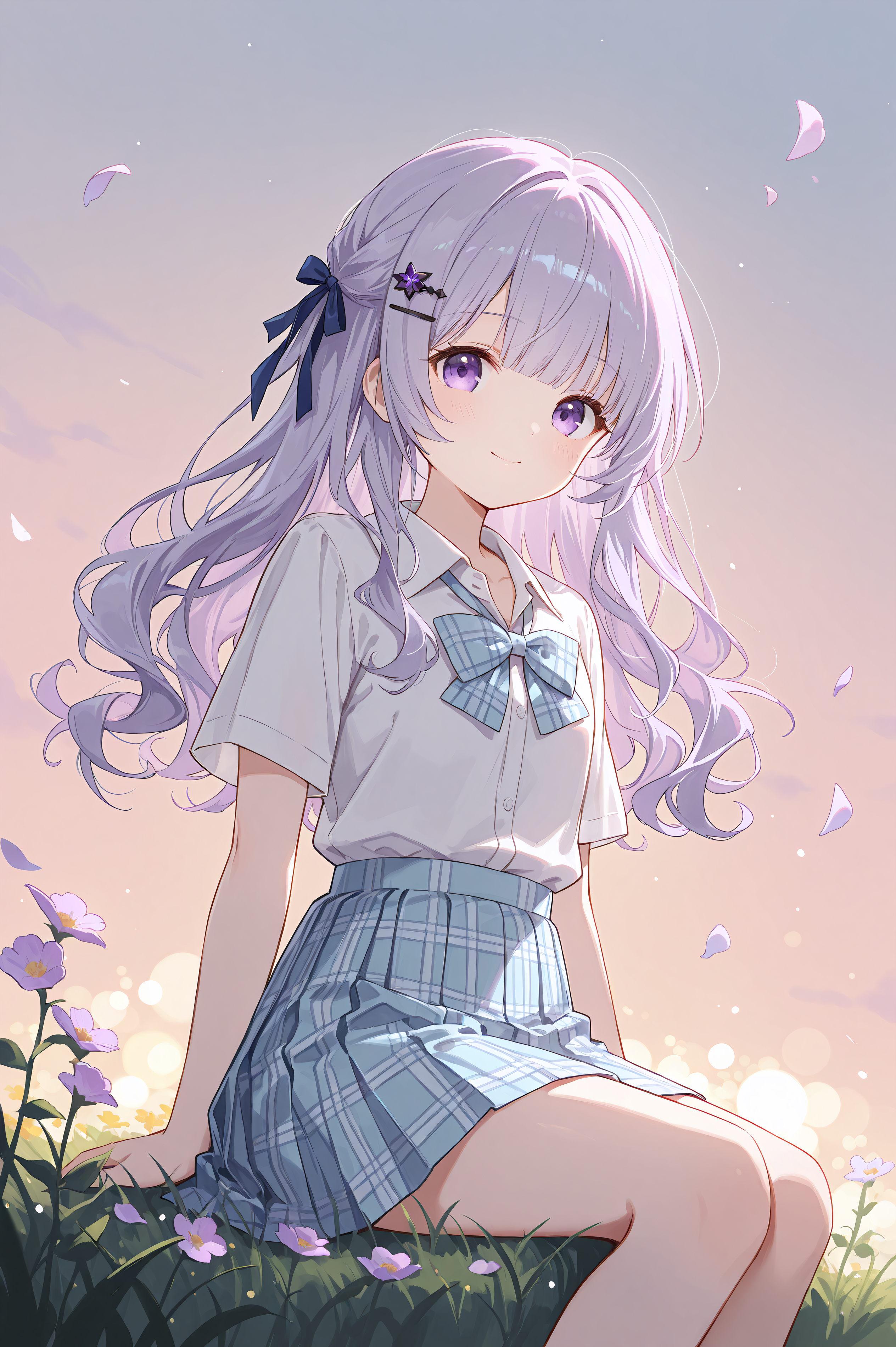 草原のそよ風 | の人気AIイラスト・グラビア