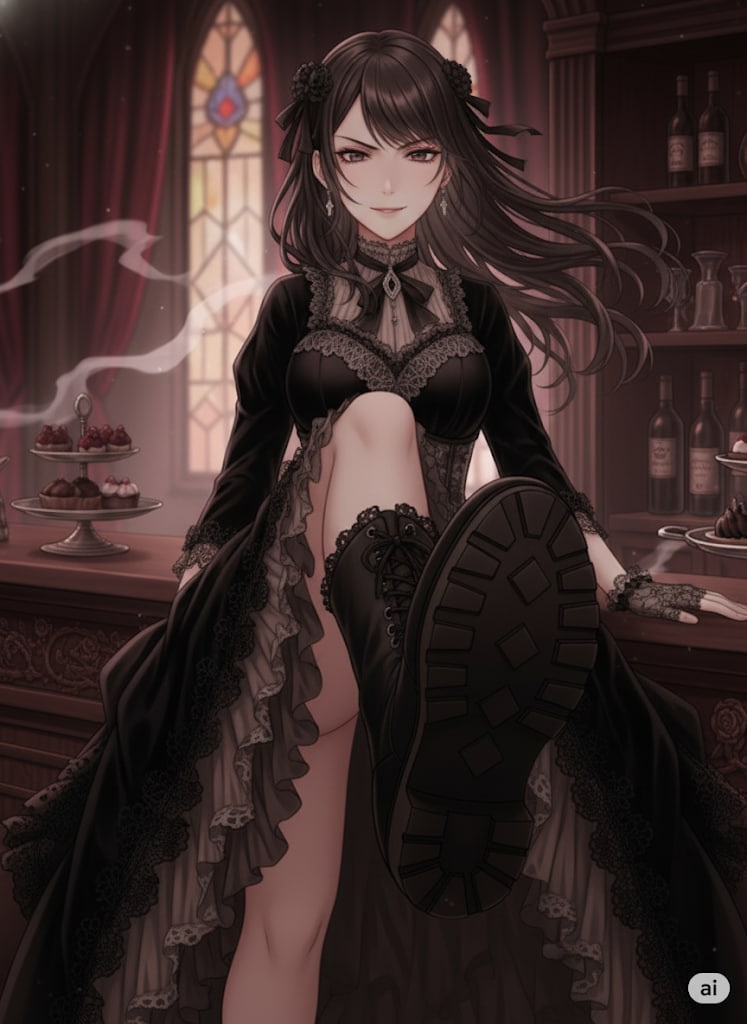 【侯爵夫人】踏みつける直前 | の人気AIイラスト・グラビア