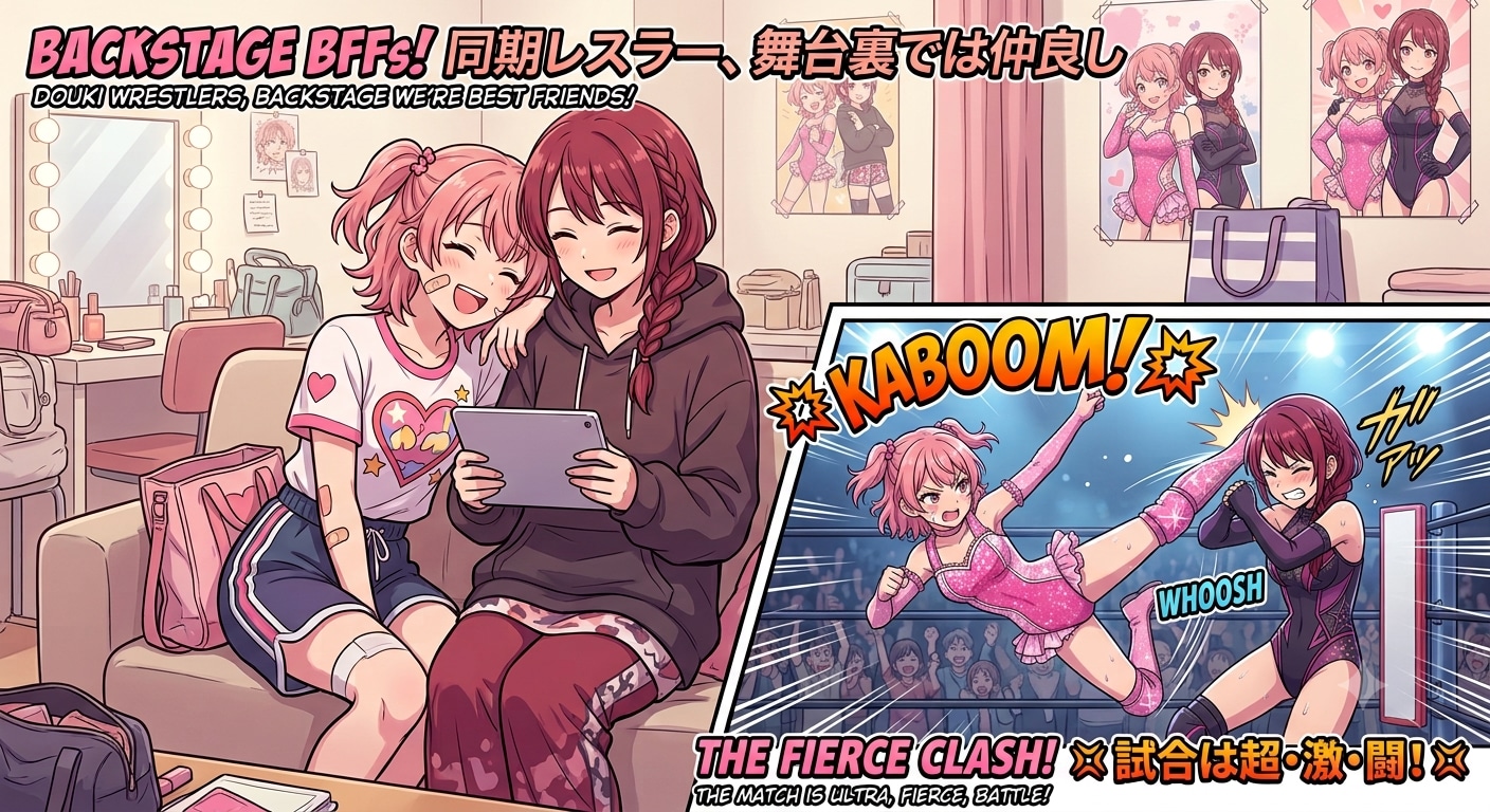 こういうのでいいんだよなかわかわレスラーちゃん