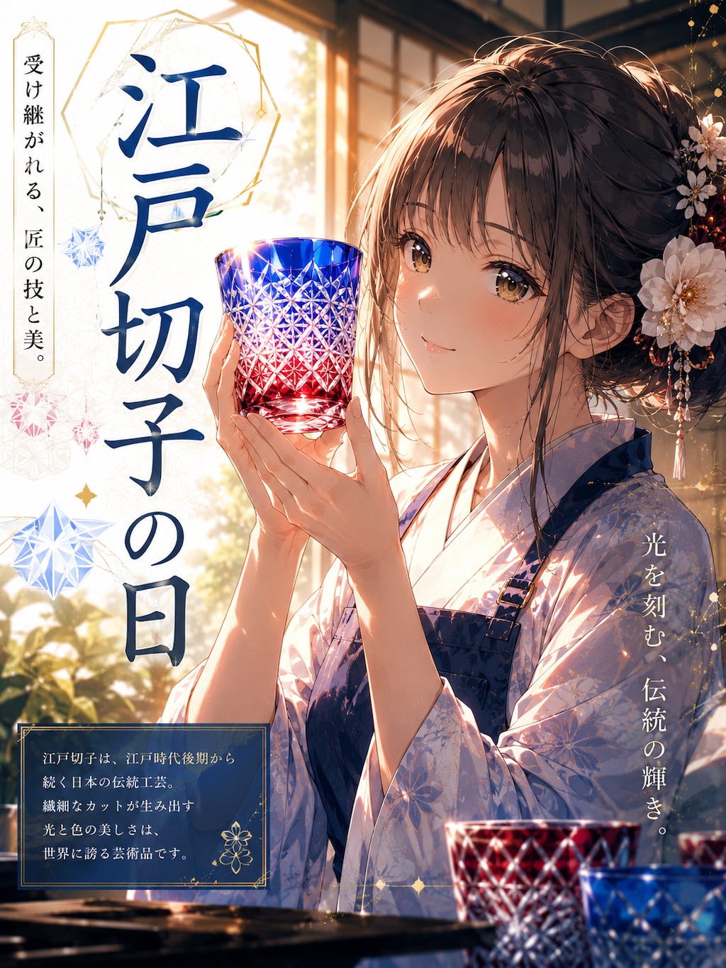 7月5日は江戸切子の日と聞いて